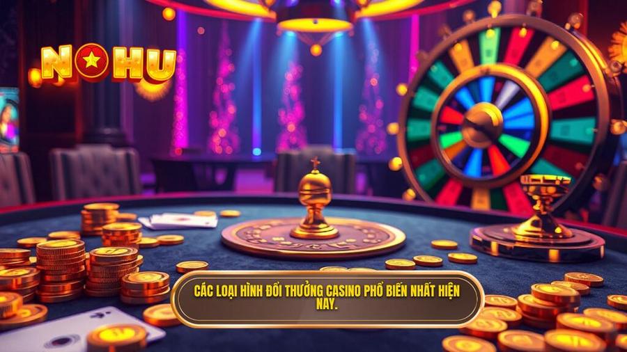 Các loại hình đổi thưởng casino online phổ biến nhất hiện nay