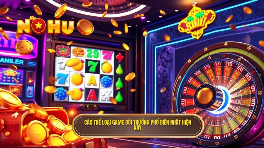 Các thể loại game đổi thưởng kiếm tiền thật phổ biến nhất hiện nay