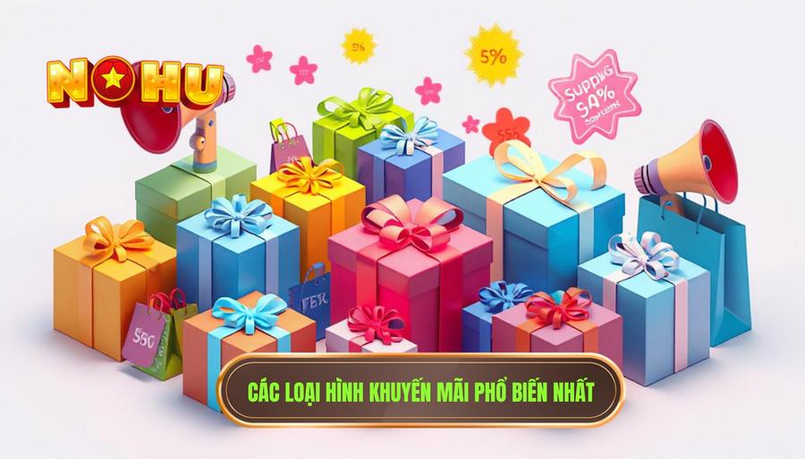Khám phá các loại hình khuyến mãi phổ biến nhất